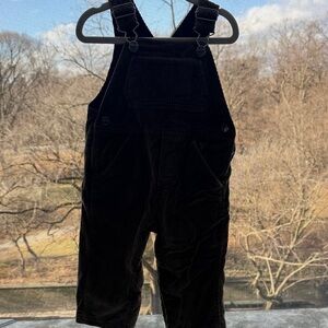 Jacadi Olive Corduroy Overalls